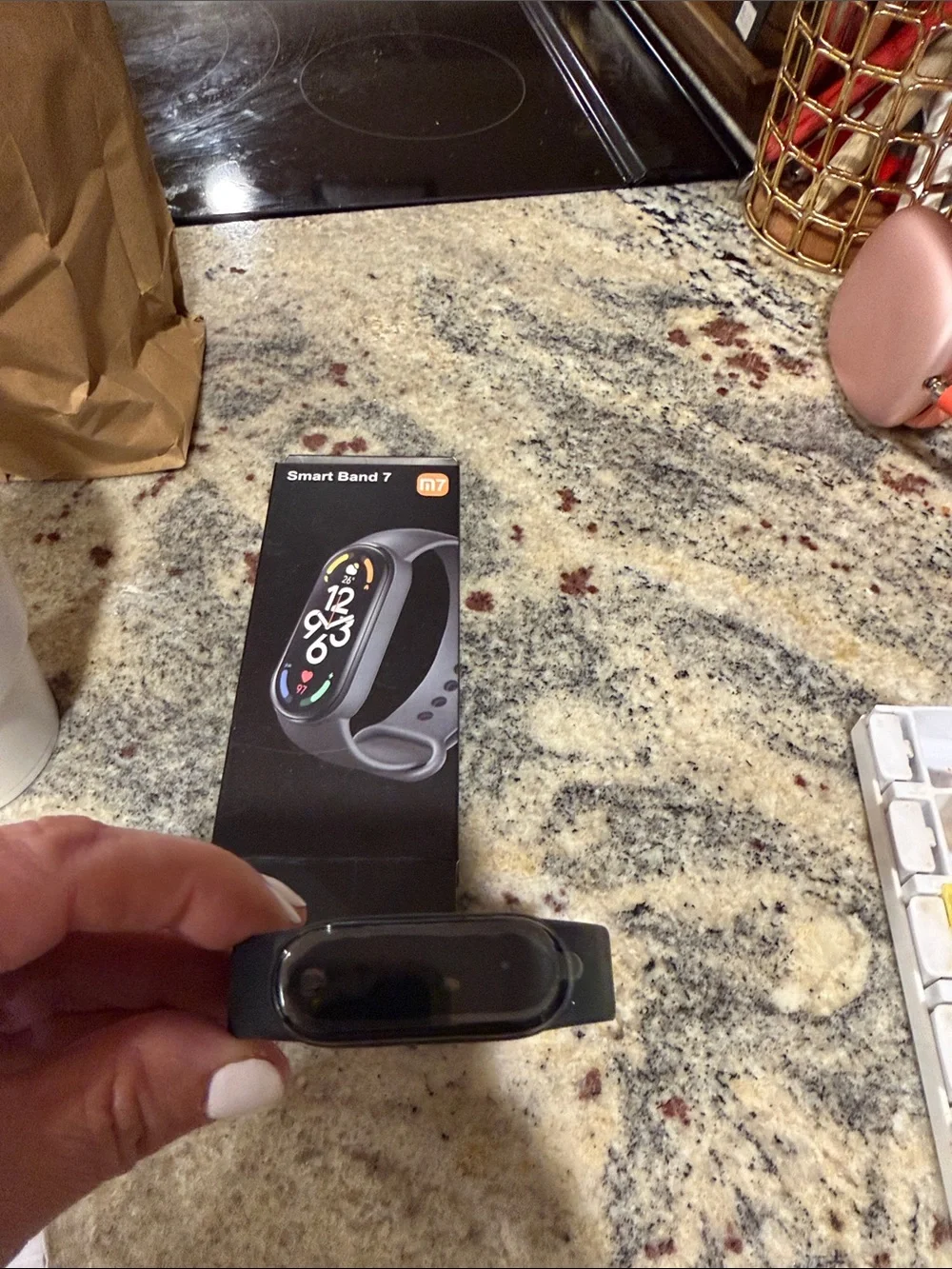 Smart Band 7 Fitness Tracker - Black NWT never used or worn